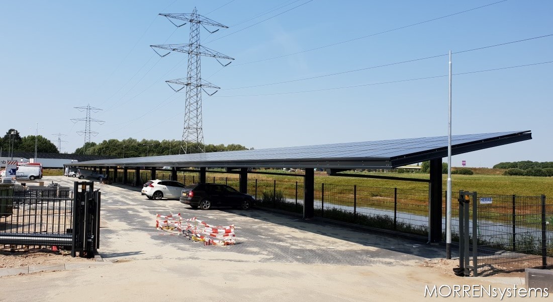 MORRENsystems - solar parking Den Bosch - Empel